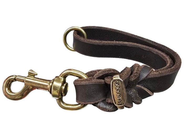 Guinzagli maniglia corti in cuoio o pelle realizzati a mano dai nostri migliori artigiani per offrire sicurezza e confort